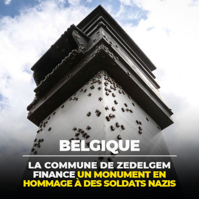 Flandre occidentale : un monument en hommage à des soldats nazis financé par la commune de Zedelgem
